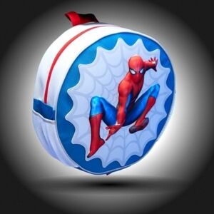 Disney 2023 Retired MARVEL 3D SPIDER-MAN 15" ROUND Shield BACKPACK New Sealed